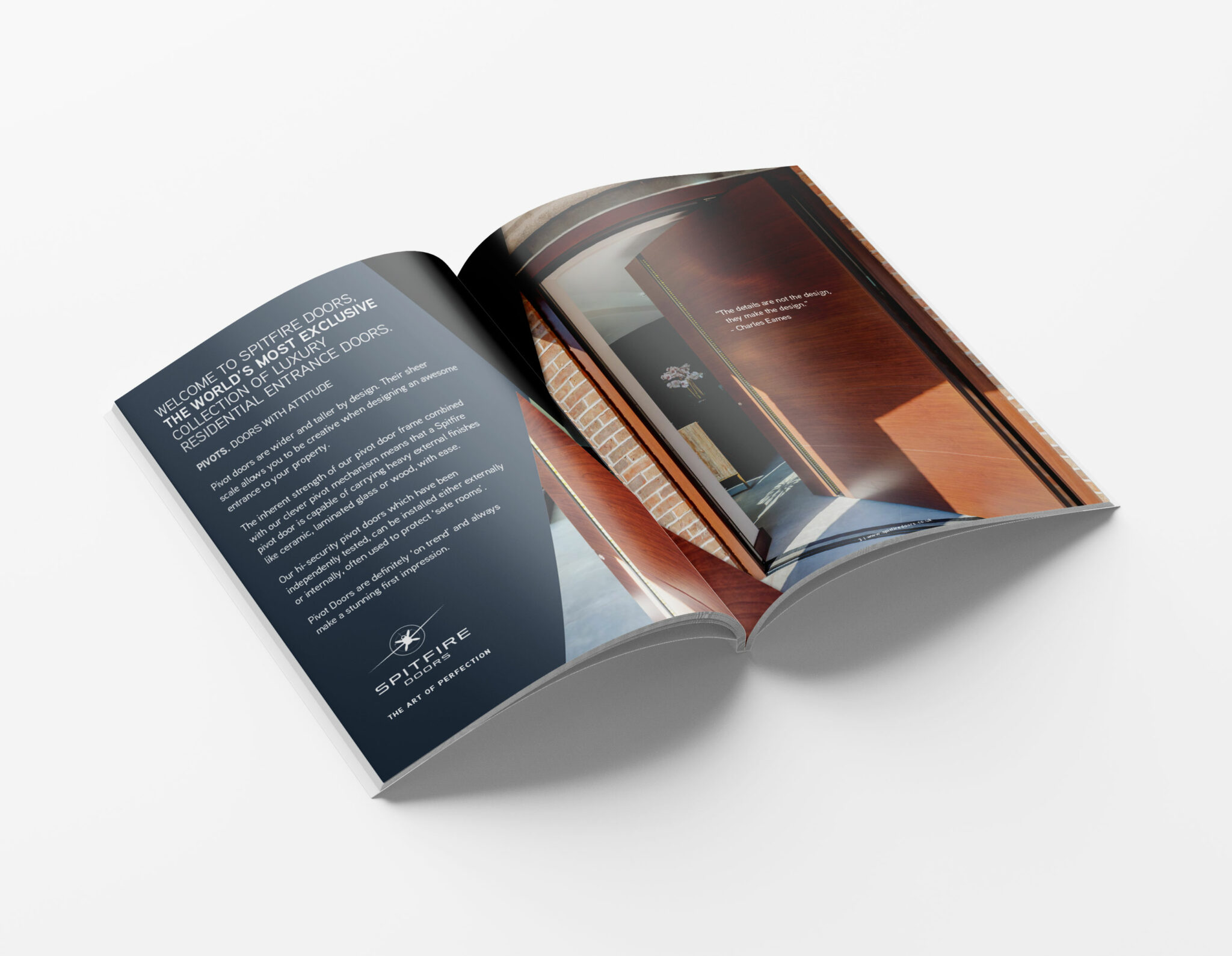 Spitfire Pivot door brochure