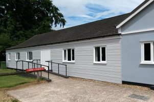 Composite cladding installation