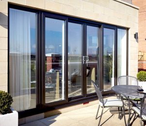 Replacement uPVC sliding patio door