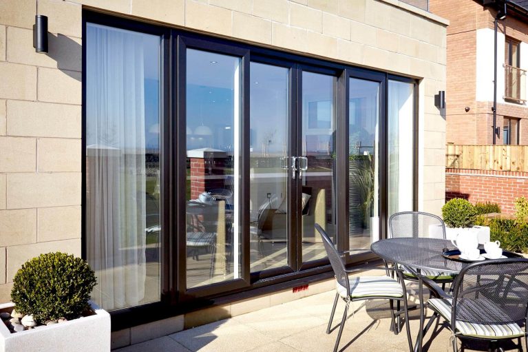Replacement uPVC sliding patio door