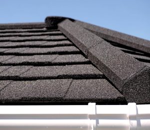 A close up of the tiles on our tiled conservatory roofs