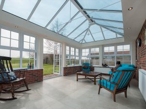 Lantern Roof Interior View