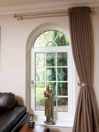 Tilt and turn white UPVC window