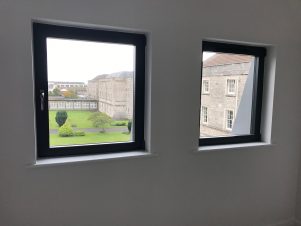 Large Black Aluminium Windows