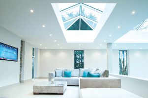 REAL Ali Lantern Roof Interior Glazed Extension with Lantern Roof
