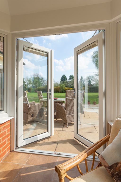 uPVC White Patio Doors