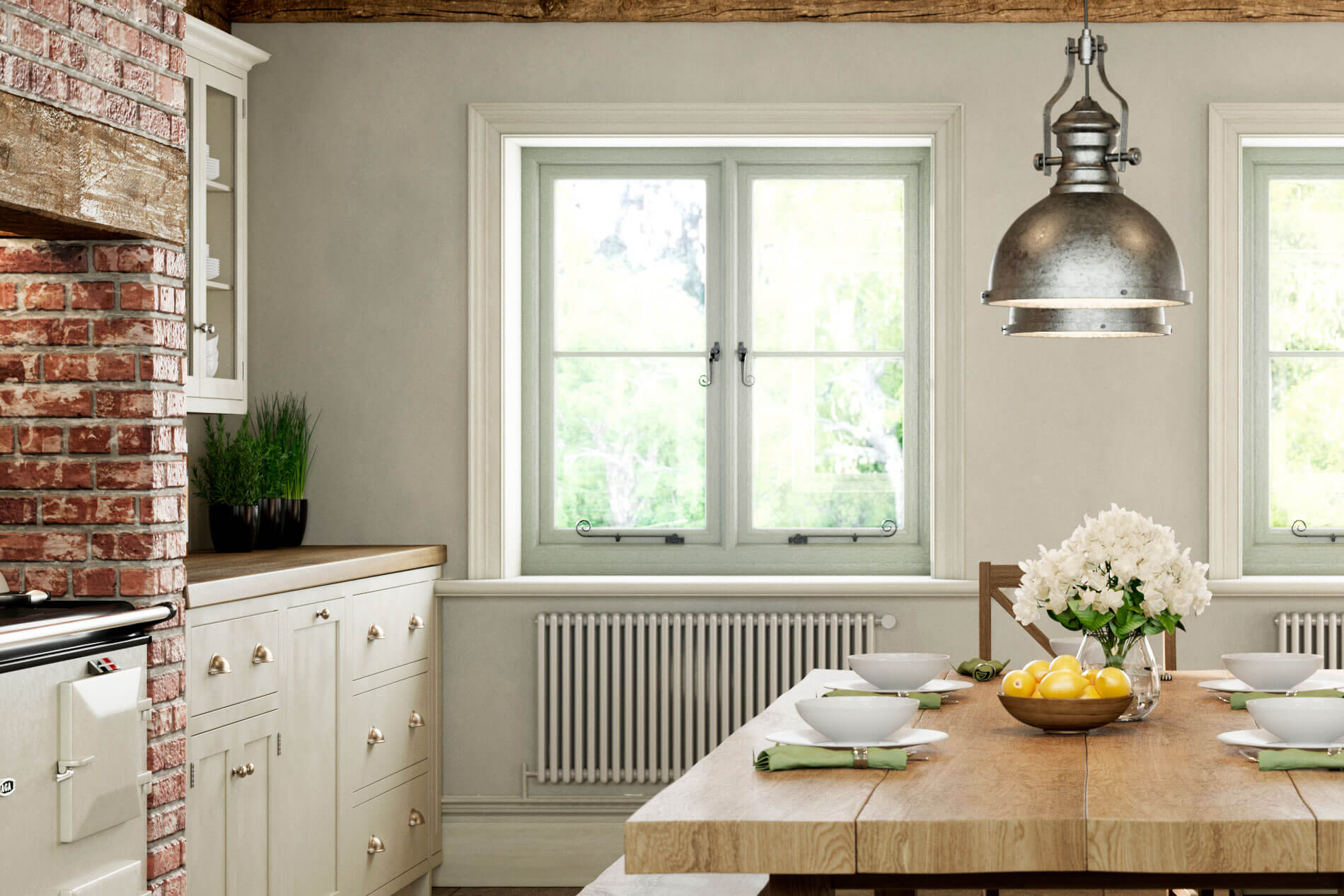 double glazed window from interior in Exeter home