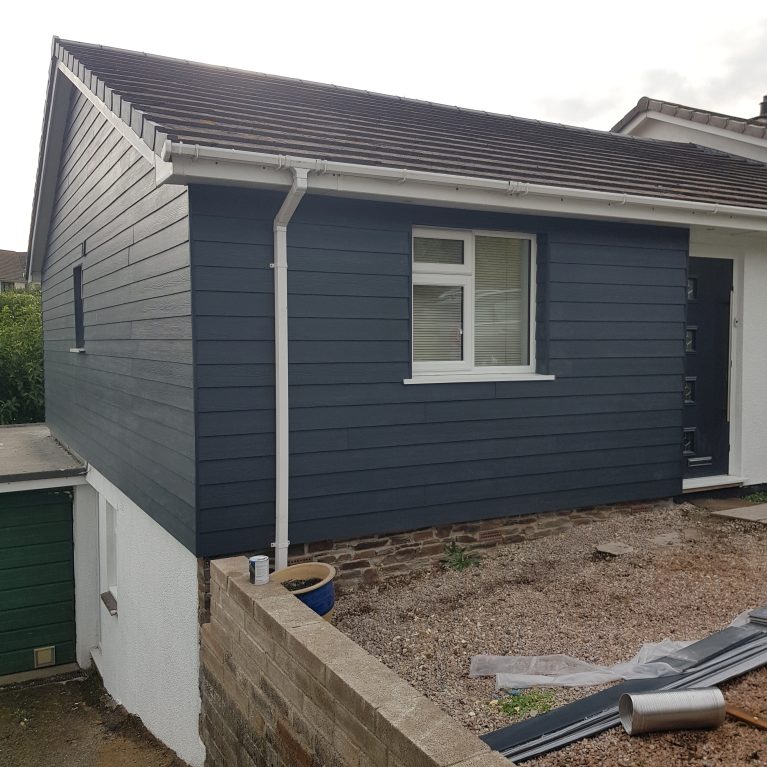 cladding installation in home